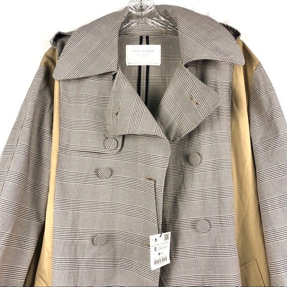 ZARA Autumn Outwear Trench Coat - Picture 2 of 7